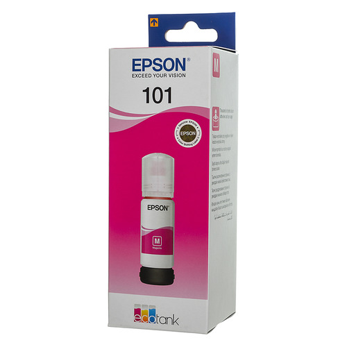 Картридж Epson L101, пурпурный / C13T03V34A