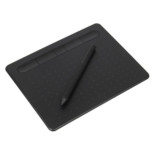 Графические планшеты Графический планшет Wacom Intuos S Bluetooth CTL-4100WLK-N А6 черный