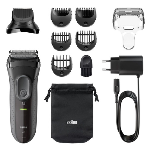  Электробритва Braun 3000BT, черный