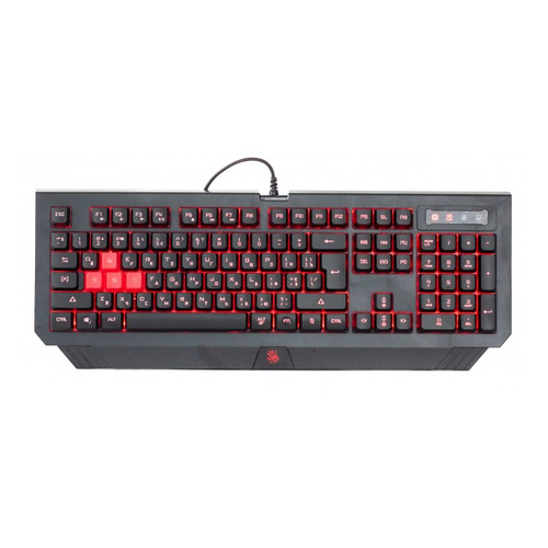 Клавиатура A4TECH Bloody B125, USB, черный