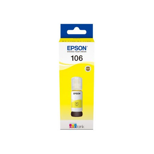 Картридж Epson 106Y, желтый / C13T00R440