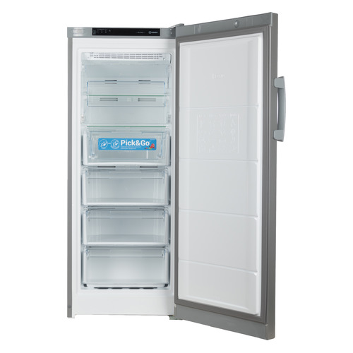 Морозильные камеры Морозильная камера Indesit DFZ 4150.1 S, серебристый [869991576150]