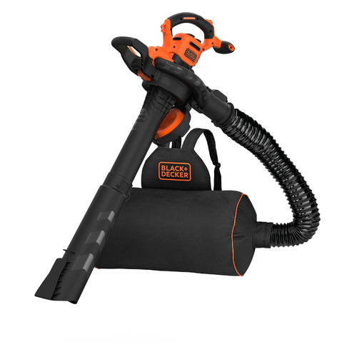  Воздуходувка BLACK+DECKER BEBLV300-QS, оранжевый