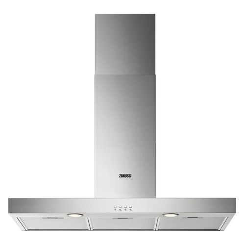 Вытяжка каминная Zanussi ZHB92670XA, нержавеющая сталь, кнопочное управление