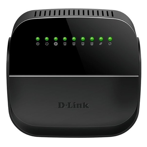   Ситилинк Wi-Fi роутер D-Link DSL-2740U/R1A, ADSL2+, черный