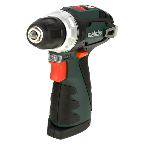 Дрель-шуруповерт METABO PowerMaxx BS 2Ач, с одним аккумулятором [600079500]