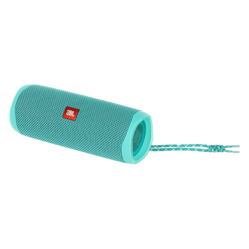 Портативные колонки  Ситилинк Портативная колонка JBL Flip 5, 20Вт, бирюзовый [jblflip5teal]