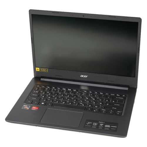 Ноутбук Acer Aspire 3 A314-22-R7SR, 14, AMD Ryzen 3 3250U 2.6ГГц, 4ГБ, 128ГБ SSD, AMD Radeon , Windows 10 Home, NX.HVVER.001, черный