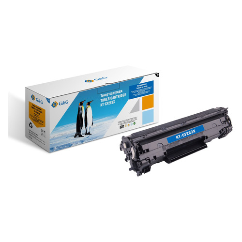 Картридж G&G NT-CF283X, черный / NT-CF283X