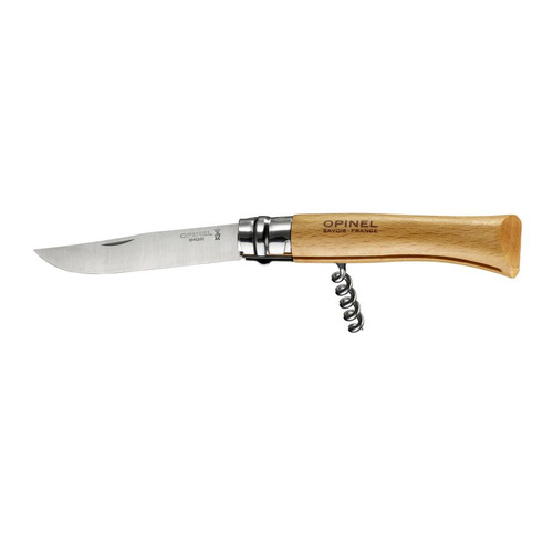 Перочинные ножи Складной нож OPINEL Tradition №10 10VRI со штопором, 230мм, дерево [001410]