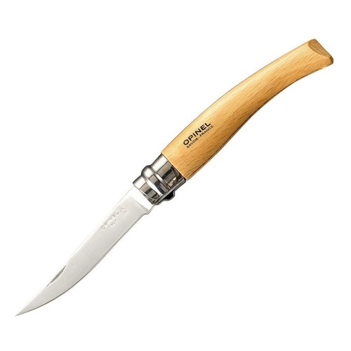 Складной нож OPINEL Slim Beechwood №08 8VRI, 180мм, дерево [000516]