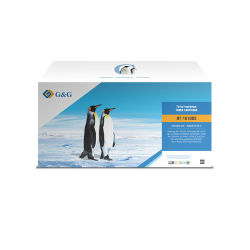Картридж G&G NT-1610D2, черный / NT-1610D2