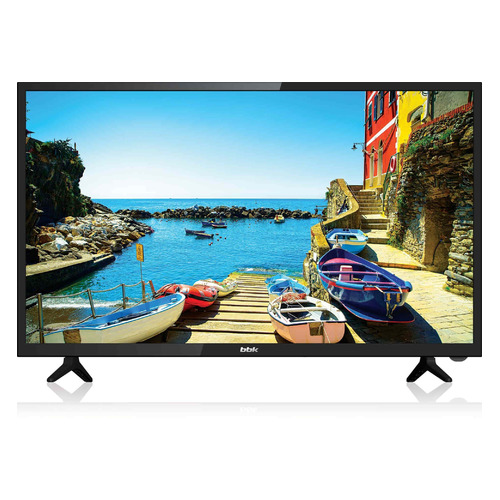 Телевизор BBK 39LEX-7168/TS2C, 39, HD READY, черный
