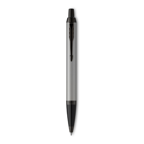 Ручка шариков. Parker IM Achromatic K317 (2127752) серый мат. M синие подар.кор.