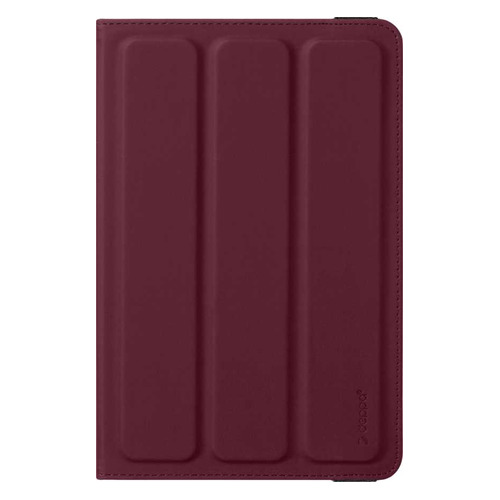 Универсальный чехол Deppa Wallet Stand, для планшетов 7-8, бордовый [84087]
