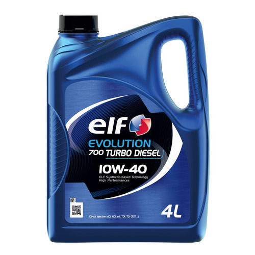 Моторное масло ELF Evolution 700 Turbo Diesel 10W-40 4л. полусинтетическое [11140501]