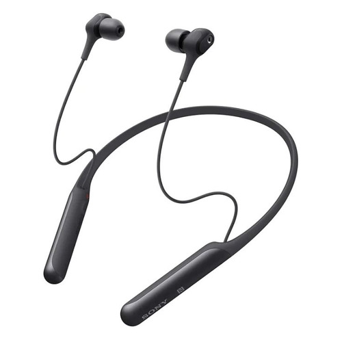 Гарнитура Sony WI-C600N, Bluetooth, вкладыши, черный [wic600nb.e]