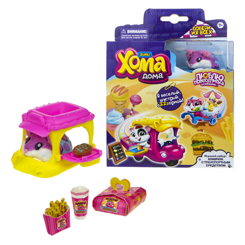 Игровые наборы  Ситилинк Игровой набор 1Toy Хома Дома Хомбургер-авто [т12496]