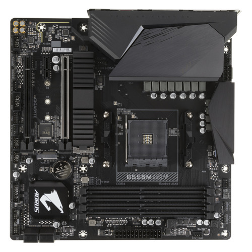 Материнская плата GIGABYTE B550M AORUS PRO-P, SocketAM4, AMD B550, mATX, Ret