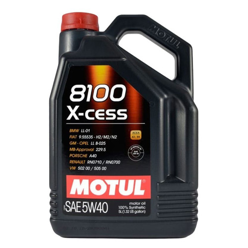 Моторное масло MOTUL 8100 X-cess 5W-40 4л. синтетическое [109775]