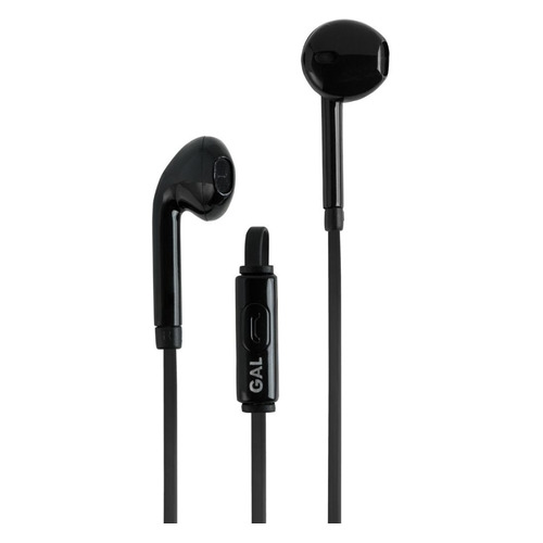 Наушники GAL HM-060BK, 3.5 мм, вкладыши, черный