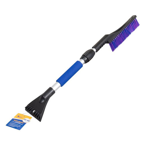 Щетка-скребок Kraft 830066 телескоп. 60 - 88см черный/синий