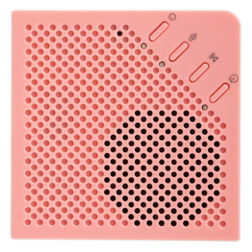 Портативные колонки  Ситилинк Портативная колонка ROMBICA Mysound Note, 2Вт, розовый [bt-s081]