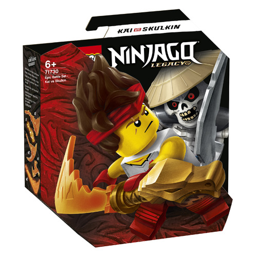 Конструктор Lego Ninjago Легендарные битвы: Кай против Армии скелетов, 71730