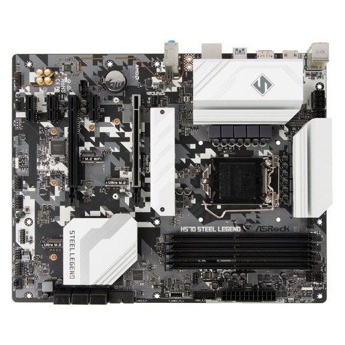 Материнская плата ASROCK H570 STEEL LEGEND, LGA 1200, Intel H570, ATX, Ret