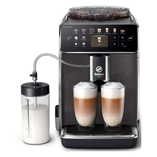 Кофемашина Saeco GranAroma SM6580/10, серый/серебристый