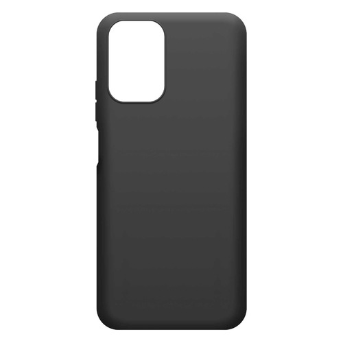 Чехол (клип-кейс) BORASCO Silicone Case, для Xiaomi Redmi Note 10 Pro, черный [40021]