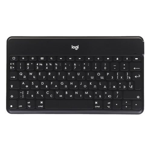 Клавиатура Logitech Keys-To-Go, USB, беспроводная, черный [920-010126]