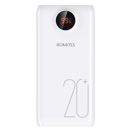 Внешний аккумулятор (Power Bank) Romoss PH80 Pro (SW20 PRO), 20000мAч, белый
