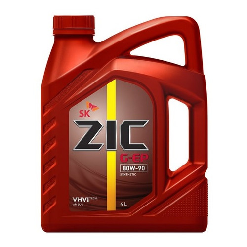 Масло трансмиссионное синтетическое ZIC G-EP, 80W-90, 4л [162625]
