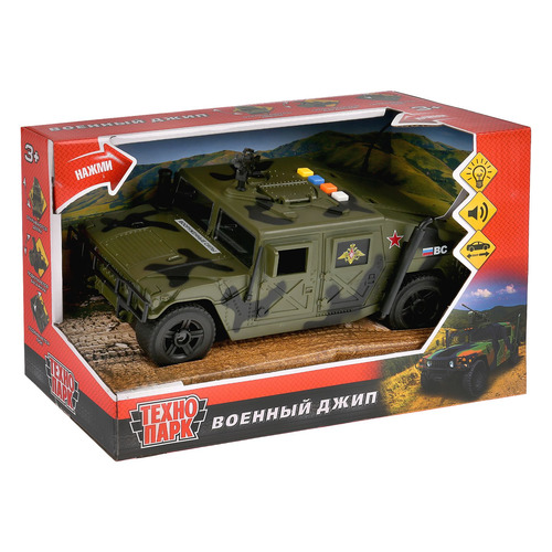 Игрушечный транспорт Игрушка Технопарк Джип, военная машина [wy610a]