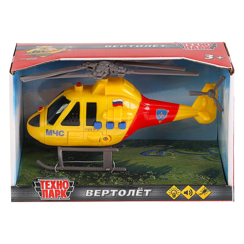 Игрушка Технопарк Вертолет, спецслужбы [c400-r]