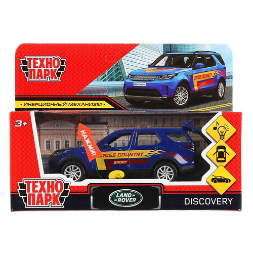 Игрушка Технопарк Land Rover Discovery Спорт, машинка [discovery-12slsrt-bu]
