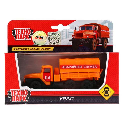 Игрушечный транспорт Игрушка Технопарк Урал, аварийная служба [sb-15-35-t12-wb]