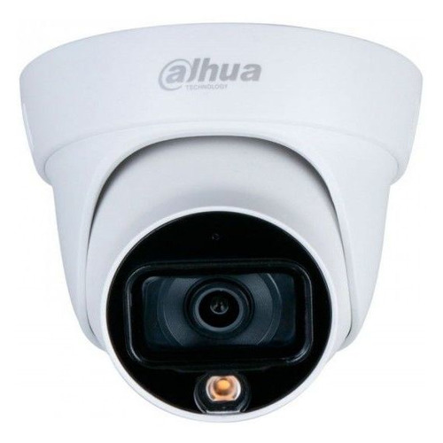 Камера видеонаблюдения аналоговая Dahua DH-HAC-HDW1509TLQP-A-LED-0280B-S2, 1620p, 2.8 мм, белый