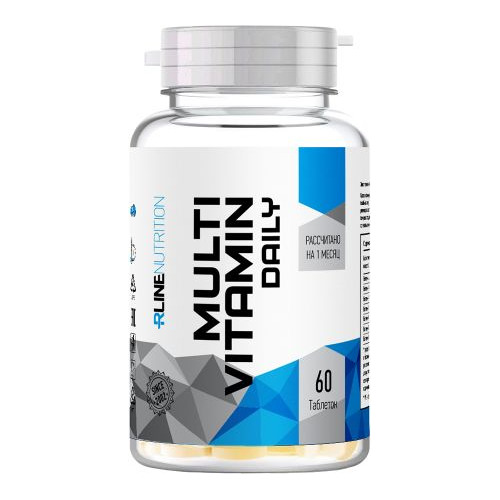 Витамины и минералы Витамин RLINE Multivitamin Daily, таблетки, 60шт, без вкуса
