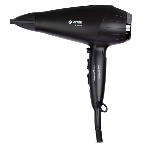  Фен Vitek 1301-VT-03, 2100Вт, черный