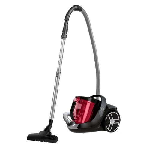 Пылесос Tefal Silence Force Cyclonic TW7233EA, 550Вт, красный/серый [2211401014]