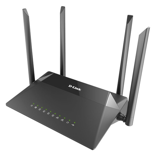 Wi-Fi роутеры (Маршрутизаторы) Wi-Fi роутер D-Link DIR-853, AC1300, черный [dir-853/uru/r3a]