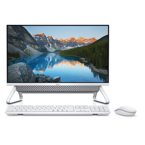 Моноблок DELL Inspiron 5400, 23.8, Intel Core i7 1165G7, 8ГБ, 1000ГБ, 256ГБ SSD, NVIDIA GeForce MX330 - 2048 Мб, Windows 11 Home, серебристый [5400-5883]