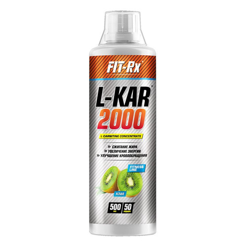 Жиросжигатель FIT-RX L-Kar 2000, жидкость, 500мл, киви [00969]