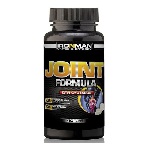 Комплекс для суставов и связок IRONMAN Joint Formula, таблетки, 40шт