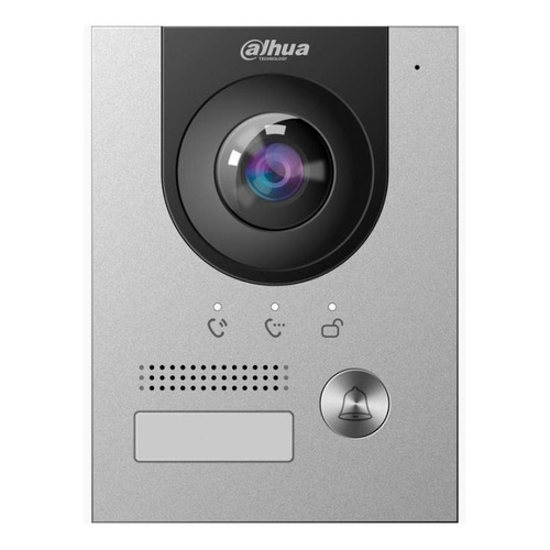 Вызывные панели Видеопанель Dahua DHI-VTO2201F-P, цветная, накладная, серебристый