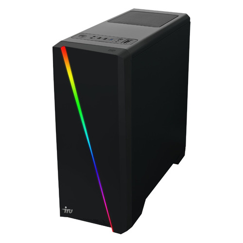   Ситилинк Компьютер iRU Game 520B4GE, AMD Ryzen 5 3600, DDR4 16ГБ, 1ТБ, 240ГБ(SSD), NVIDIA GeForce GTX 1650 - 4096 Мб, Windows 10 Home, черный [1641203]