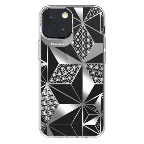 Чехол (клип-кейс) SwitchEasy Artist Asanoha, для Apple iPhone 13 mini, разноцветный [gs-103-207-208-194]