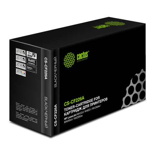 Картридж Cactus CS-CF226A, черный / CS-CF226A